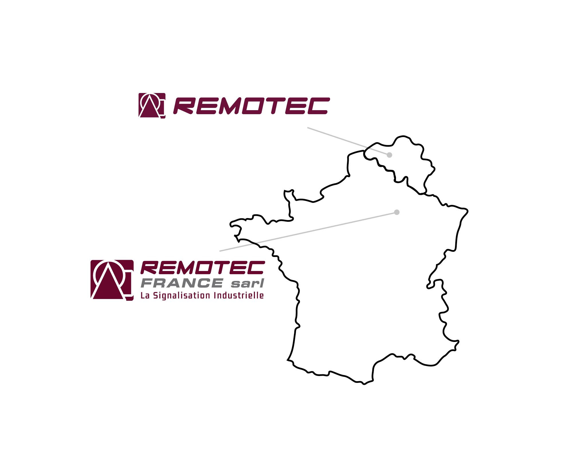 Histoire des branches de Remotec France La signalisation industrielle